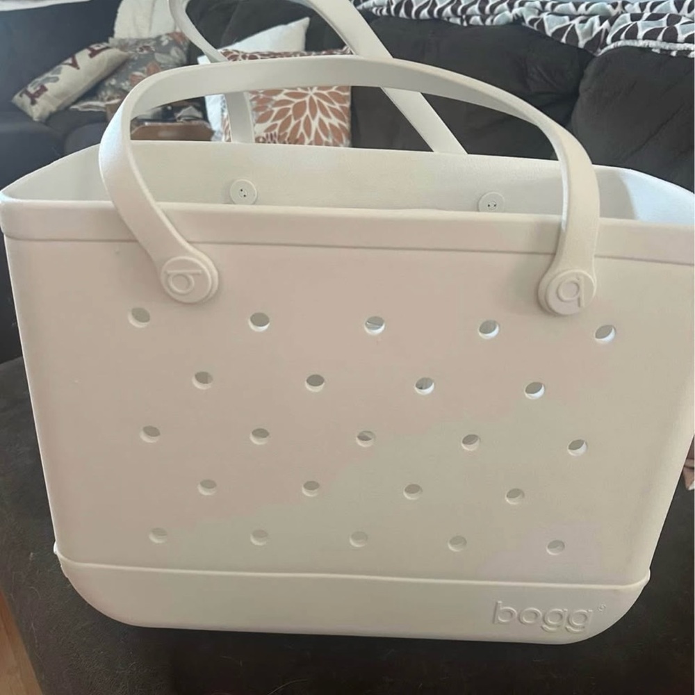 Beige Tote Bag